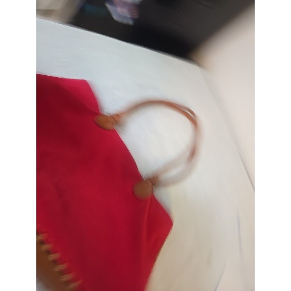 Vintage Disney Red Cotton Winnie The Pooh Tote Bag/Purse - Picture 6 of 8